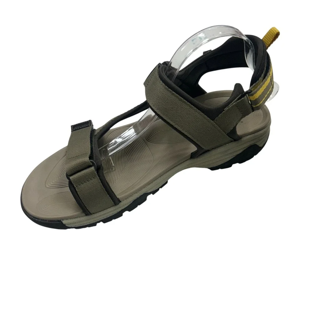 Ozark Trail Sport Sandals‎ Men's 11 Green Adjustable Outdoor Hiking Utility